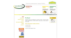 Desktop Screenshot of profirent.sk